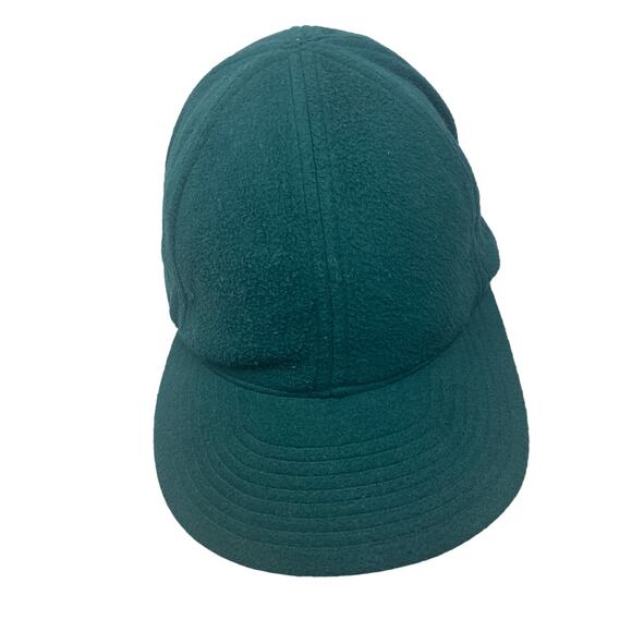 Vintage Nike Fleece Hat Mens One Size Forrest Green Adjustable - Picture 11 of 11